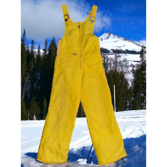 Obermeyer Jackets & Coats Vintage Obermeyer Ski Bibs Juniors Neon